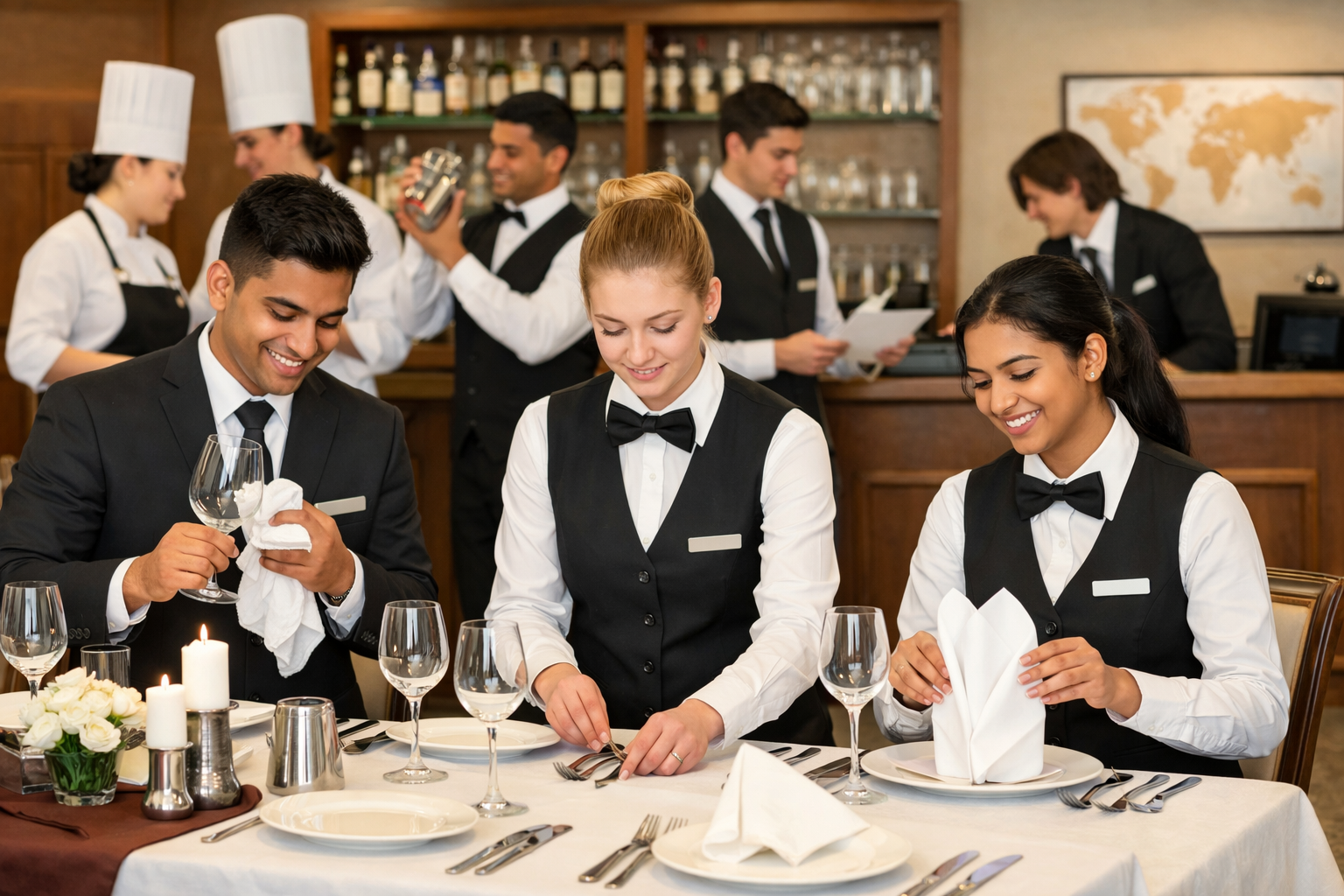 Hotel Management Students in Dehradun